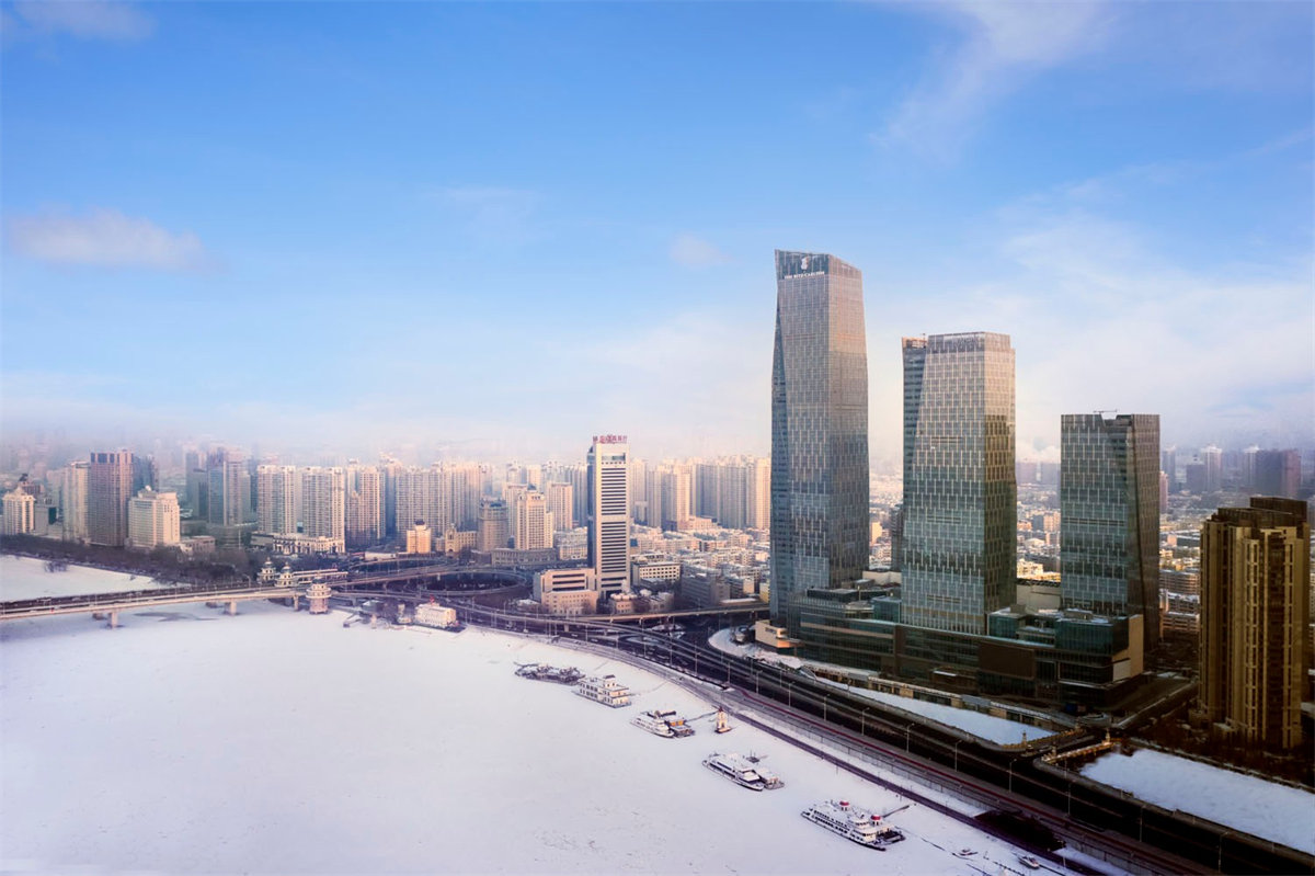 哈爾濱富力麗思卡爾頓五星級酒店裝修設(shè)計方案(圖1)